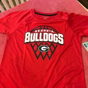 Champion-NCAA Georgia Bulldogs Youth Large Red